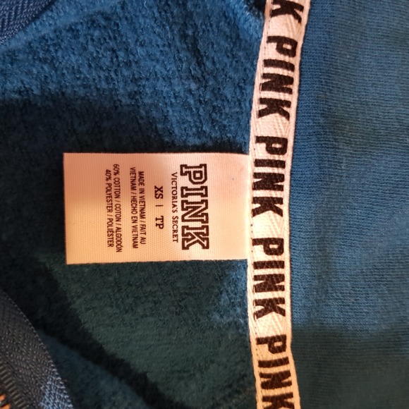 Pink Victoria secret Blue sweater Size:XS - Picture 5 of 5